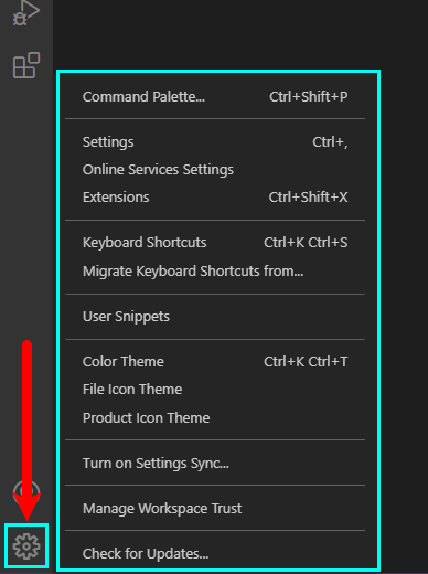 Manage Button