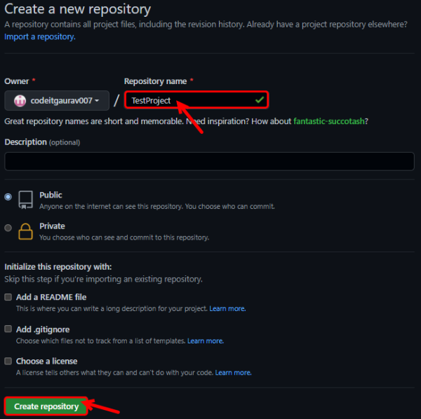Repository Details