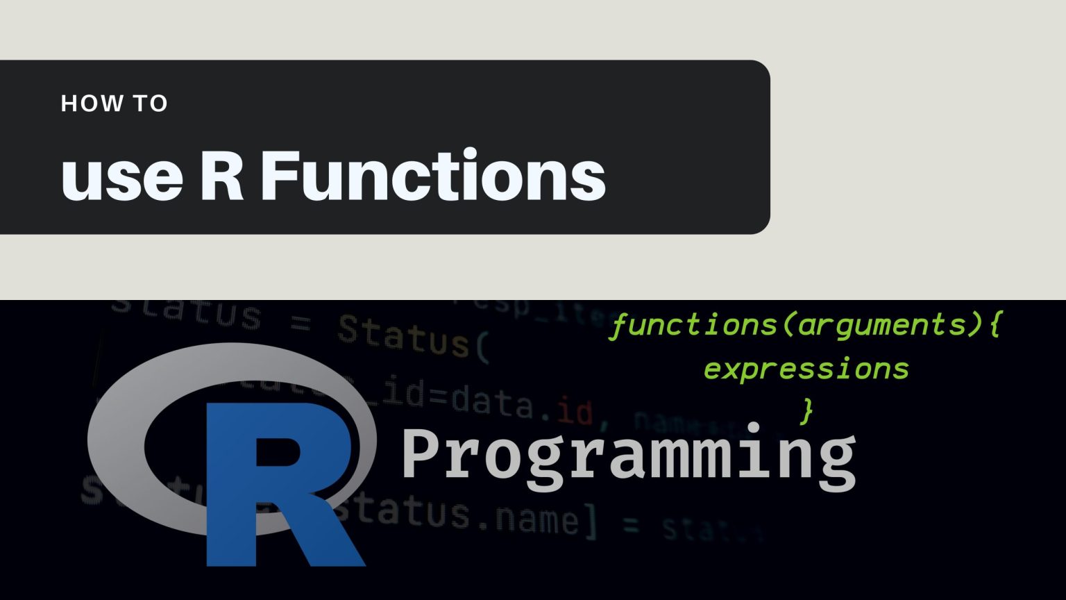 R Functions - Coding Campus
